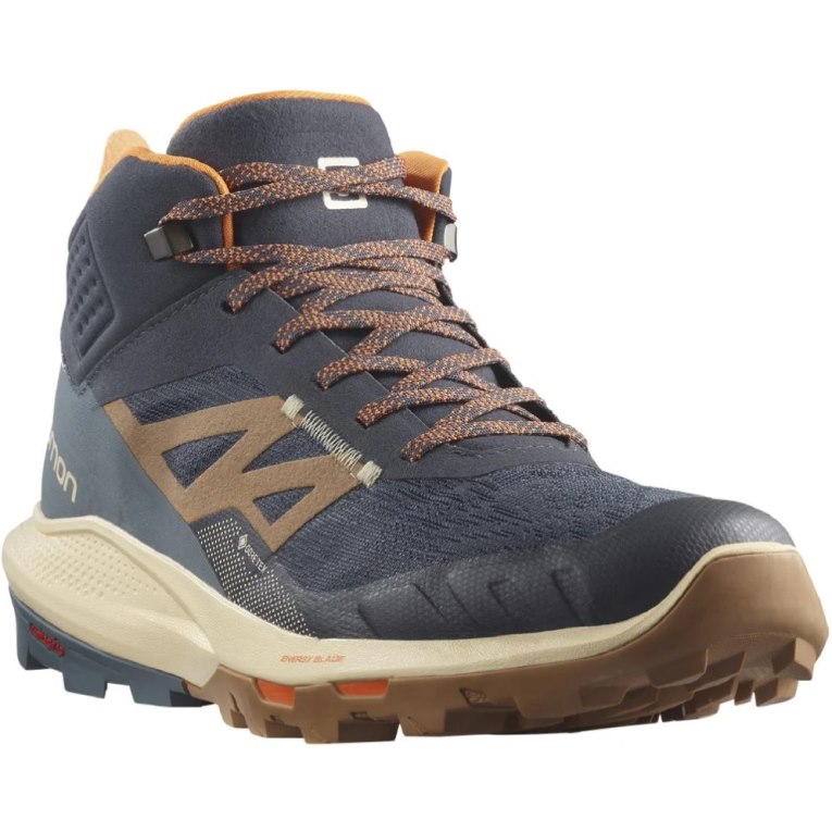 Botas Montaña Salomon Outpulse Mid GTX Hombre Grises Oscuro | MX MBXV365